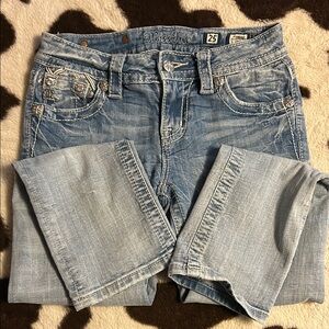 Miss Me Women's Light Blue Boot Cut Jeans